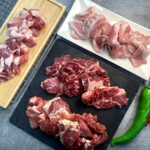 [안양] 돼지한상모듬 1세트 / 돼지고기 고민 없이 한번에 모두 즐겨보세요!